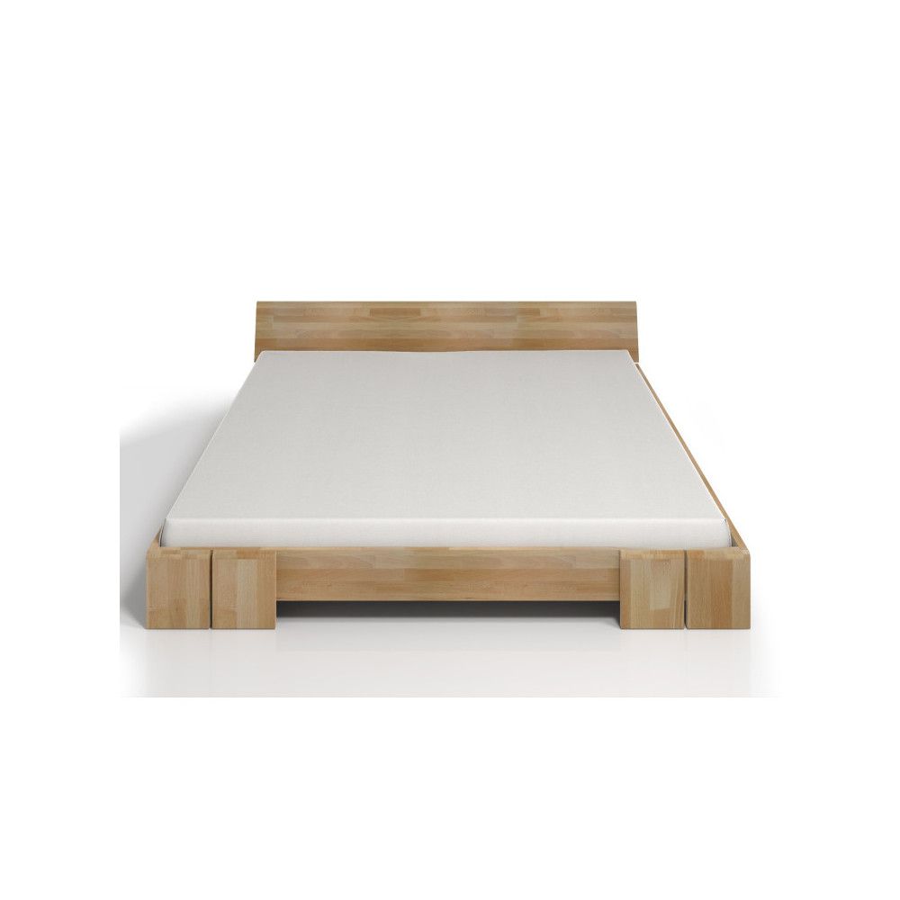 Dvoulůžková postel z bukového dřeva SKANDICA Vestre, 140 x 200 cm - Bonami.cz