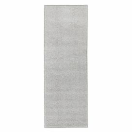 Světle šedý běhoun Hanse Home Pure, 80 x 300 cm