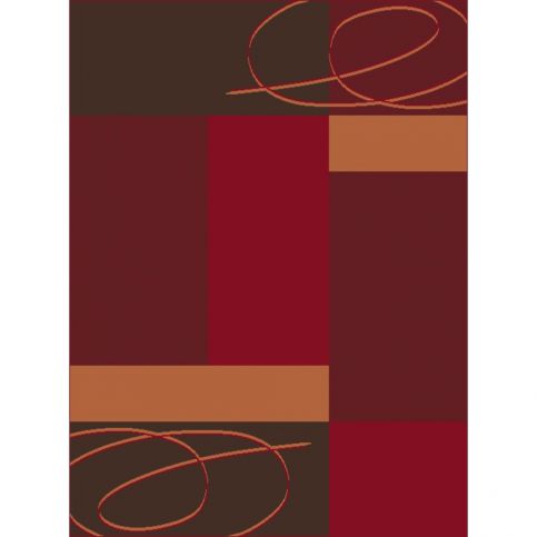 Červený koberec Hanse Home Prime Pile, 70 x 140 cm - Bonami.cz