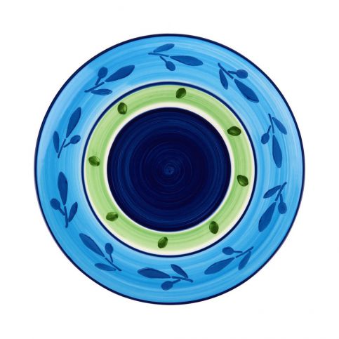 Modrý kameninový talíř Butlers Tuscany, ⌀ 28,5 cm - Bonami.cz