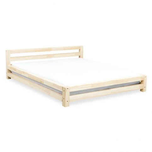 Dvoulůžková postel z borovicového dřeva Benlemi Double, 160 x 200 cm - Bonami.cz