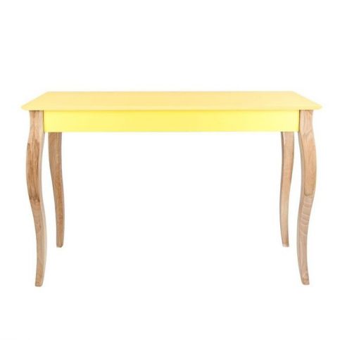 Žlutý odkládací konzolový stolek Ragaba Dressing Table, 105 x 74 cm - Bonami.cz