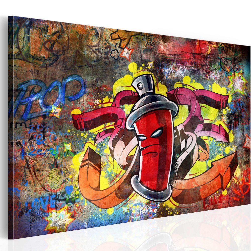 Obraz na plátně Bimago - Graffiti master 60x40 cm - GLIX DECO s.r.o.