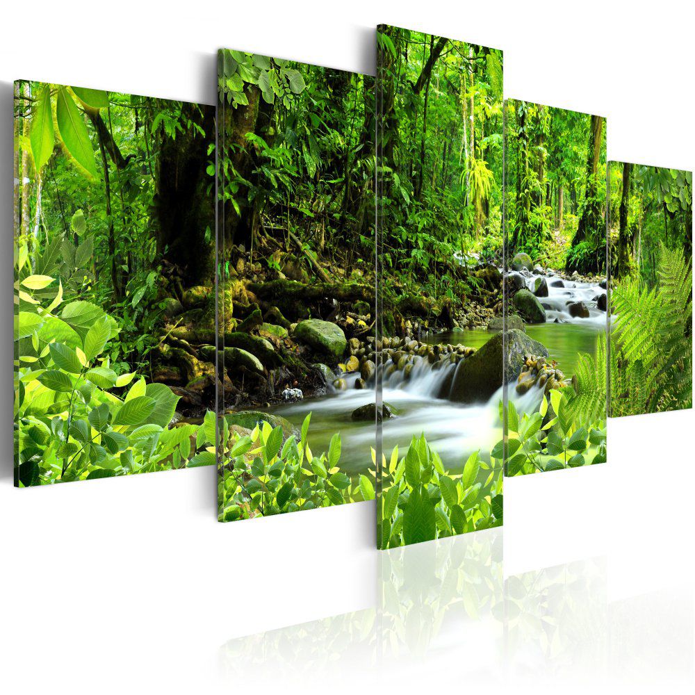 Obraz na plátně Bimago - In the mighty jungle... 100x50 cm - GLIX DECO s.r.o.