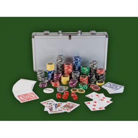 OEM M02642 Poker set 300ks žetonů 1 - 1000 design Ultimate - T-zboží.cz