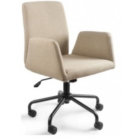 Office360 Konferenční židle Bela na kolečkách (béžová)  - DESIGNOVÁ KANCELÁŘ