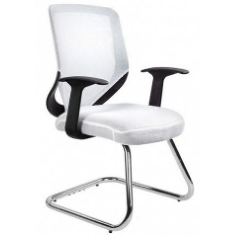 Office360 Konferenční židle Solus (Bílá)  - DESIGNOVÁ KANCELÁŘ