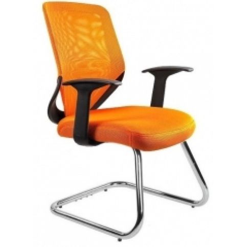 Office360 Konferenční židle Solus (Oranžová)  - DESIGNOVÁ KANCELÁŘ