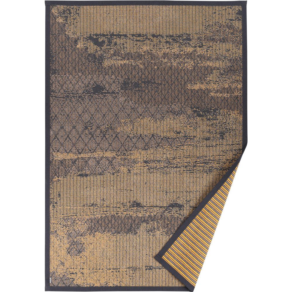 Béžový vzorovaný oboustranný koberec Narma Nehatu, 70 x 140 cm - Bonami.cz