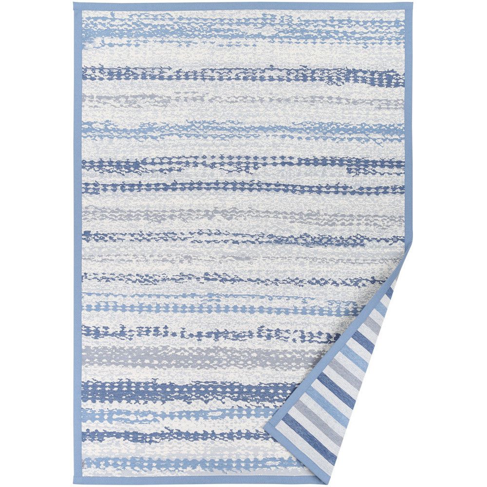 Modrý vzorovaný oboustranný koberec Narma Saara, 70  x  140 cm - Bonami.cz