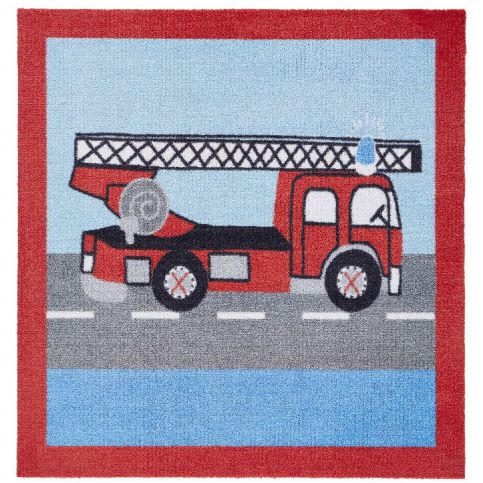 Dětský koberec Zala Living Fireman, 100 x 100 cm - Bonami.cz