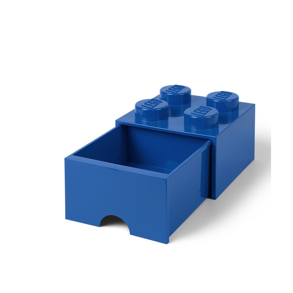Modrý úložný box se šuplíkem LEGO® - Bonami.cz