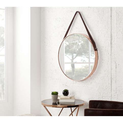 INV Závěsné zrcadlo Formio měď - Design4life