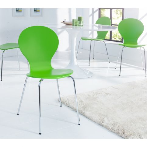INV Jídelní židle Face zelená - Design4life