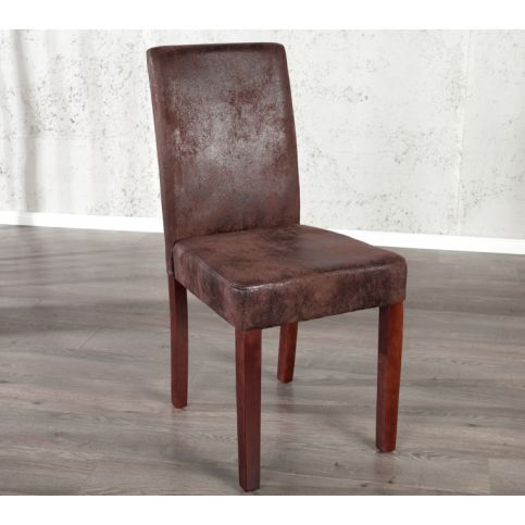 INV Jídelní židle Bunde kávová vintage - Design4life
