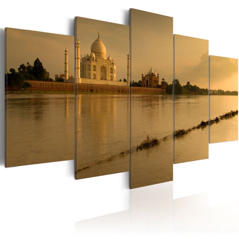 Obraz na plátně Bimago - Legendární Tádž Mahal 100x50 cm - GLIX DECO s.r.o.