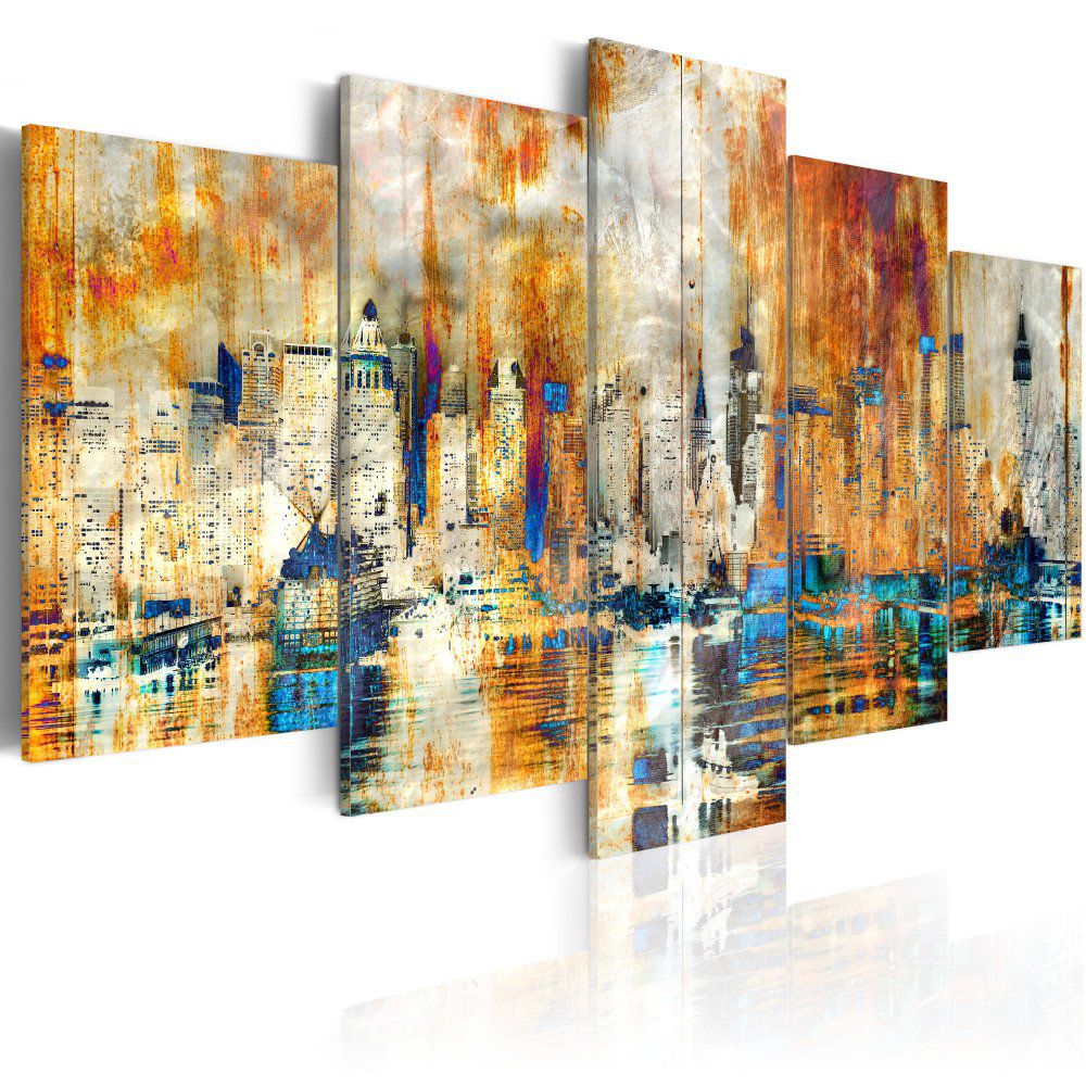 Obraz na plátně Bimago - Memory of the City 100x50 cm - GLIX DECO s.r.o.