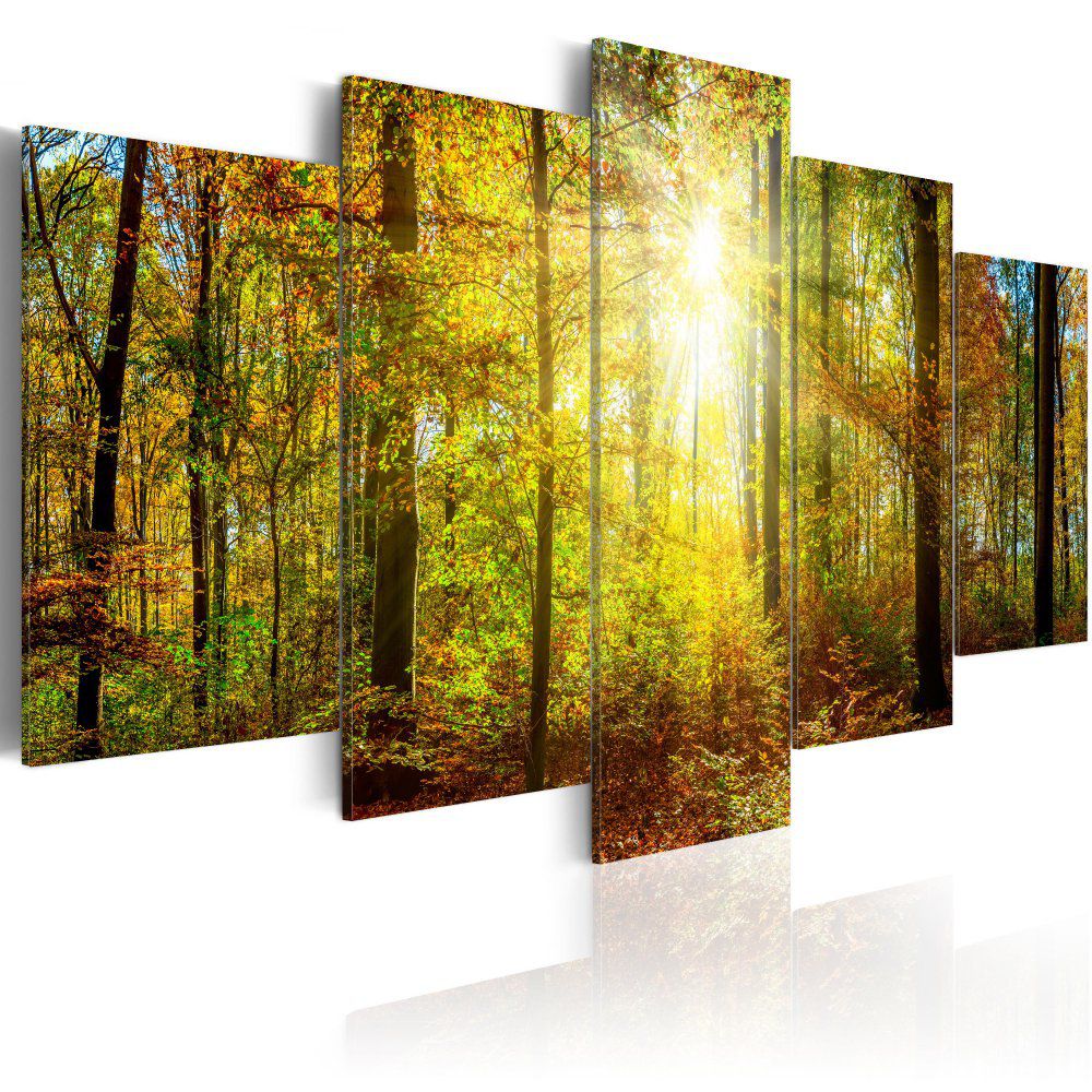 Obraz na plátně Bimago - Mystical Forest 100x50 cm - GLIX DECO s.r.o.