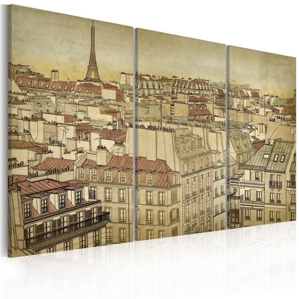 Obraz na plátně Bimago - Paris - the city of harmony 60x40 cm - GLIX DECO s.r.o.