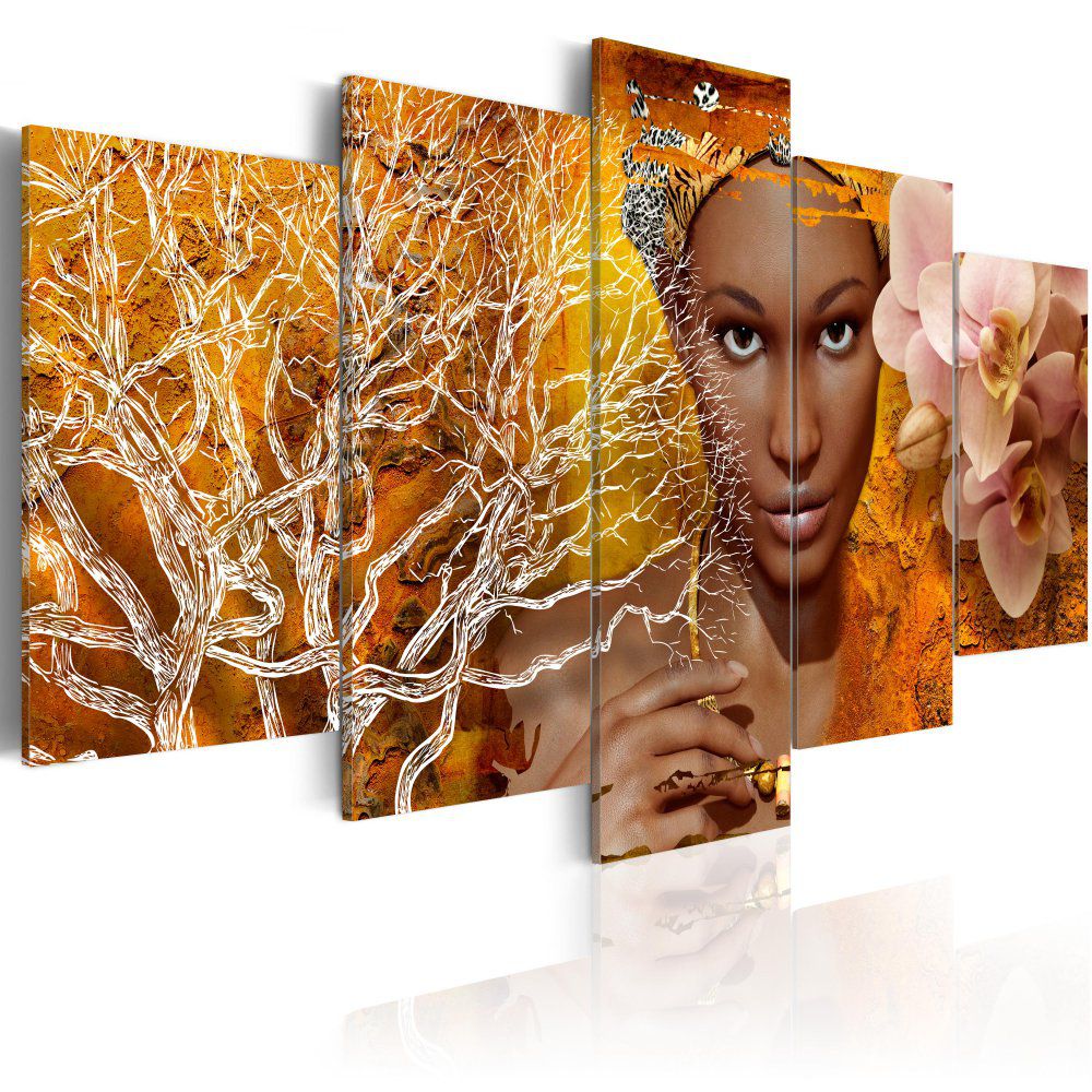 Obraz na plátně Bimago - Tales from Africa 100x50 cm - GLIX DECO s.r.o.