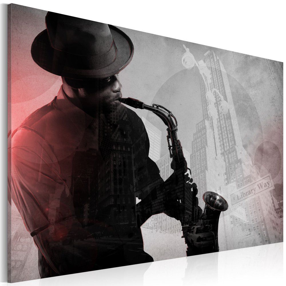 Obraz na plátně Bimago - Urban Jazz 60x40 cm - GLIX DECO s.r.o.