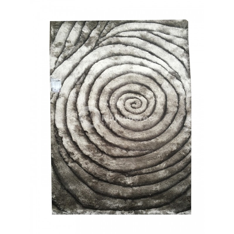 Ručně všívaný indický koberec 160x230 Pure Shaggy silver - Mujkoberec.cz