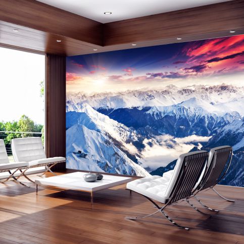 Bimago Fototapeta - Magnificent Alps 300x210 cm - GLIX DECO s.r.o.