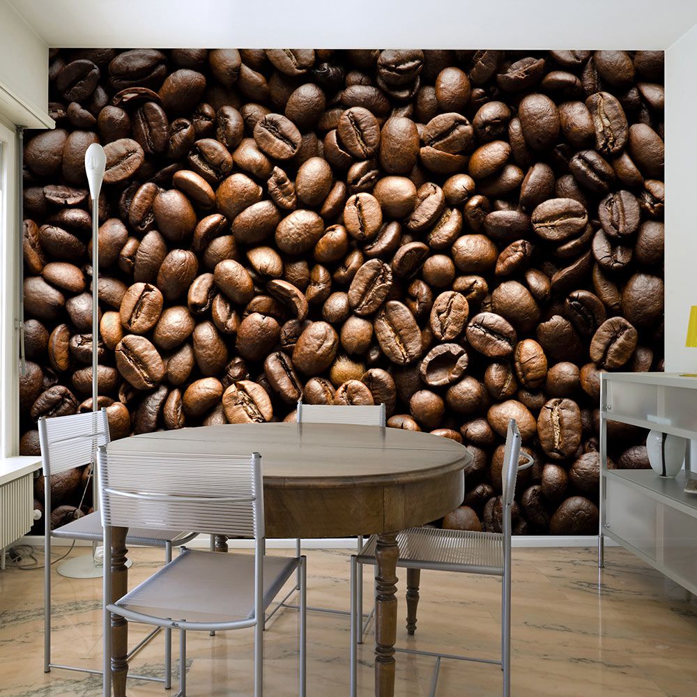 Fototapeta Bimago - Roasted coffee beans + lepidlo zdarma 350x270 cm - GLIX DECO s.r.o.