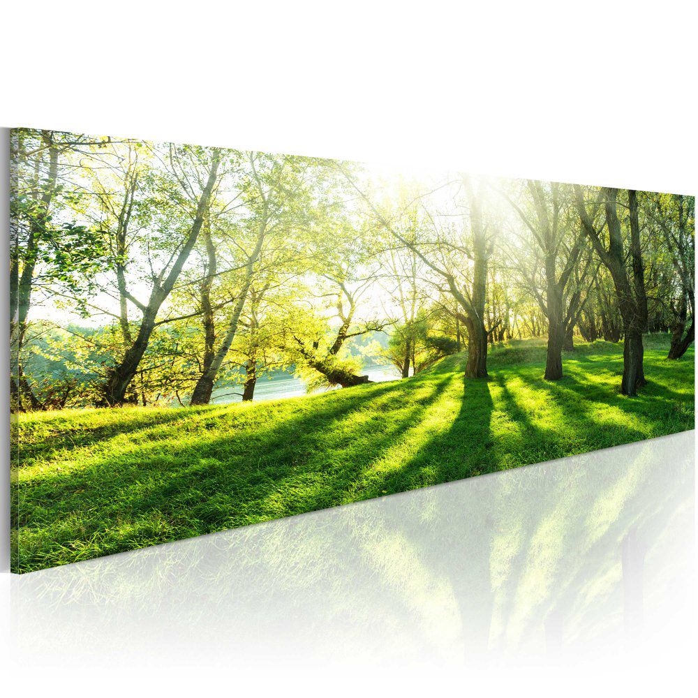 Obraz na plátně Bimago - Rays of Sunshine 120x40 cm, - GLIX DECO s.r.o.