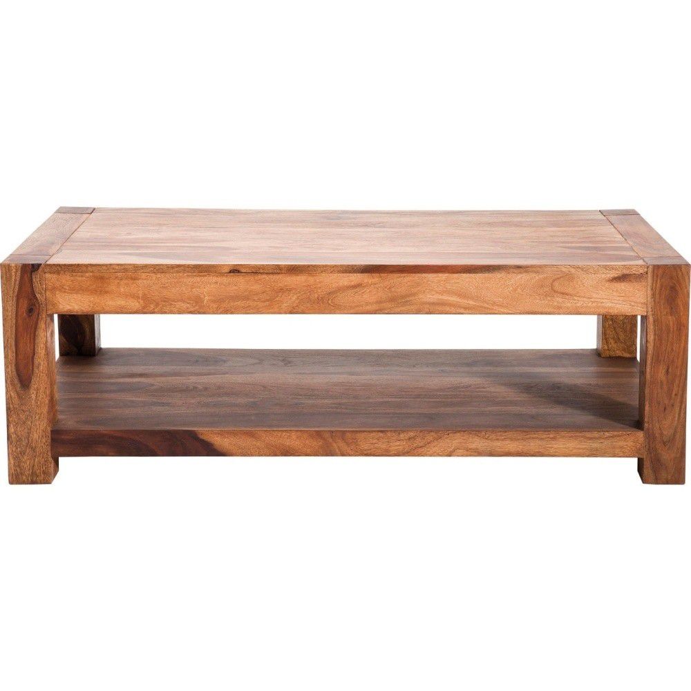 Dřevěný konferenční stolek Kare Design Couchtisch, 120 x 60 cm - Bonami.cz