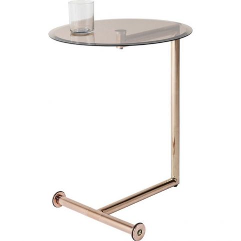 Odkládací stolek Kare Design Easy Living Copper, ⌀ 46 cm - Bonami.cz