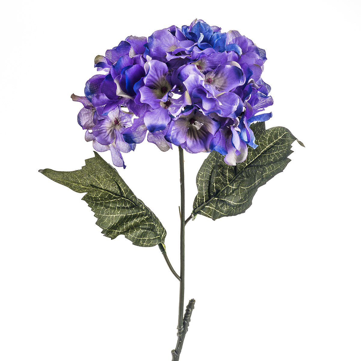 Umělá květina hortenzie modro-fialová, 60 cm, Livo - 4home.cz
