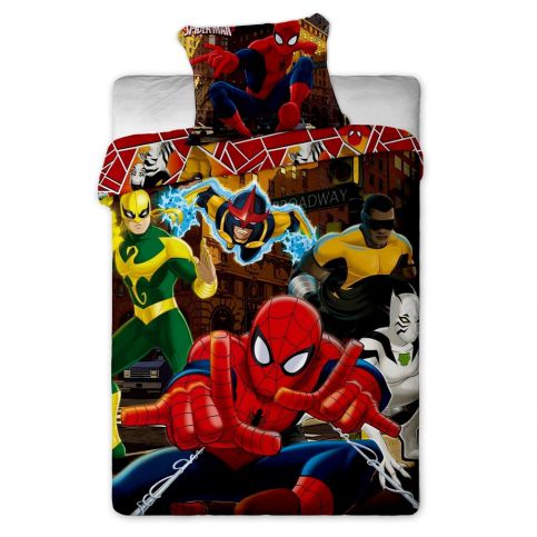 Jerry Fabrics Dětské povlečení Spiderman Hero, 140 x 200 cm, 70 x 90 cm - 4home.cz