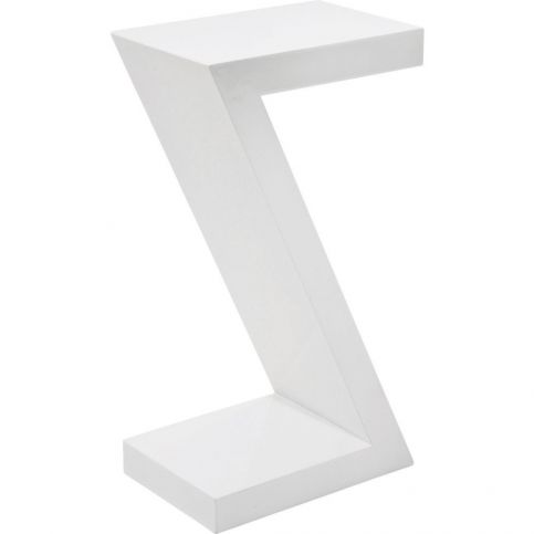 Bílý odkládací stolek Kare Design Z, 30 x 20 cm - Bonami.cz