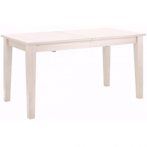 Bílý dřevěný rozkládací jídelní stůl Støraa Amarillo, 180 x 76 cm - Bonami.cz