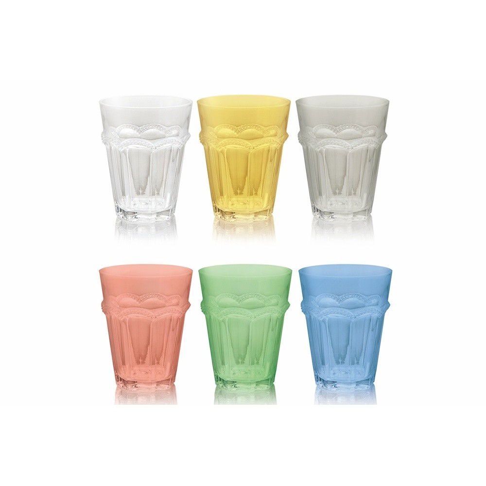 Sada 6 barevných sklenic Villa d\'Este Bicchieri Floyd, 270 ml - Bonami.cz