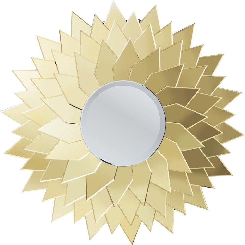 Zrcadlo Kare Design Sunflower Round, ø 120 cm - Bonami.cz