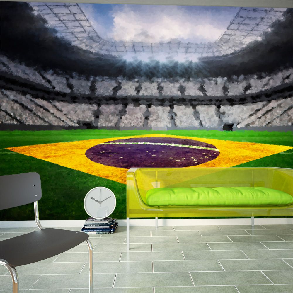 Fototapeta Bimago - Brazilian stadium + lepidlo zdarma 200x140 cm - GLIX DECO s.r.o.