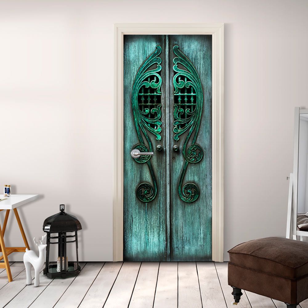 Fototapeta na dveře Bimago - Emerald Gates + lepidlo zdarma 100x210 cm - GLIX DECO s.r.o.