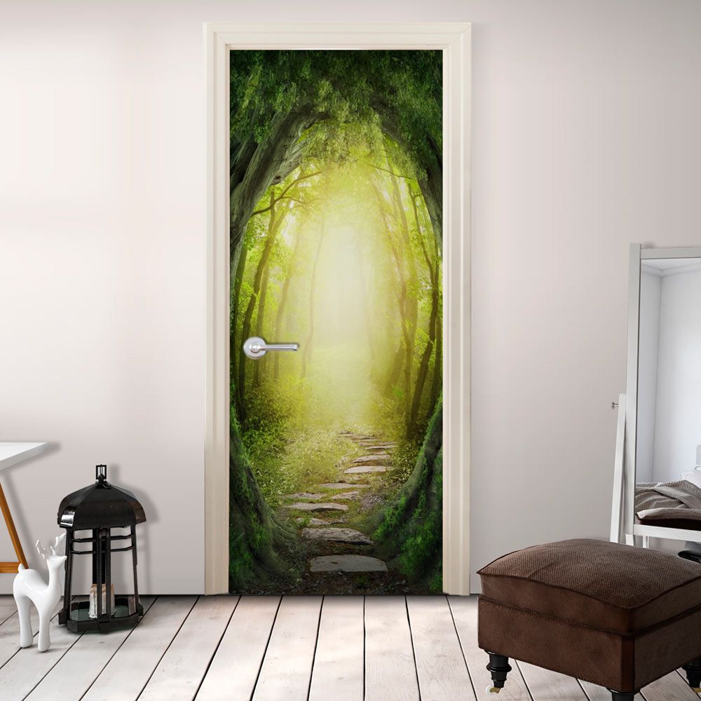 Fototapeta na dveře Bimago - The Forest of Fantasy + lepidlo zdarma 100x210 cm - GLIX DECO s.r.o.