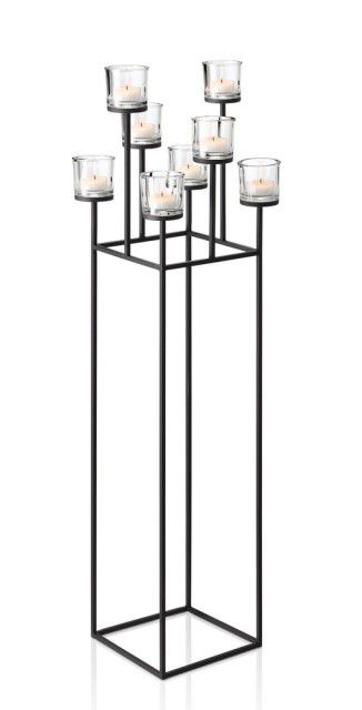 Stojací svícen pro 8 čajových svíček v nordickém stylu NERO 128 cm BLOMUS - Homein.cz