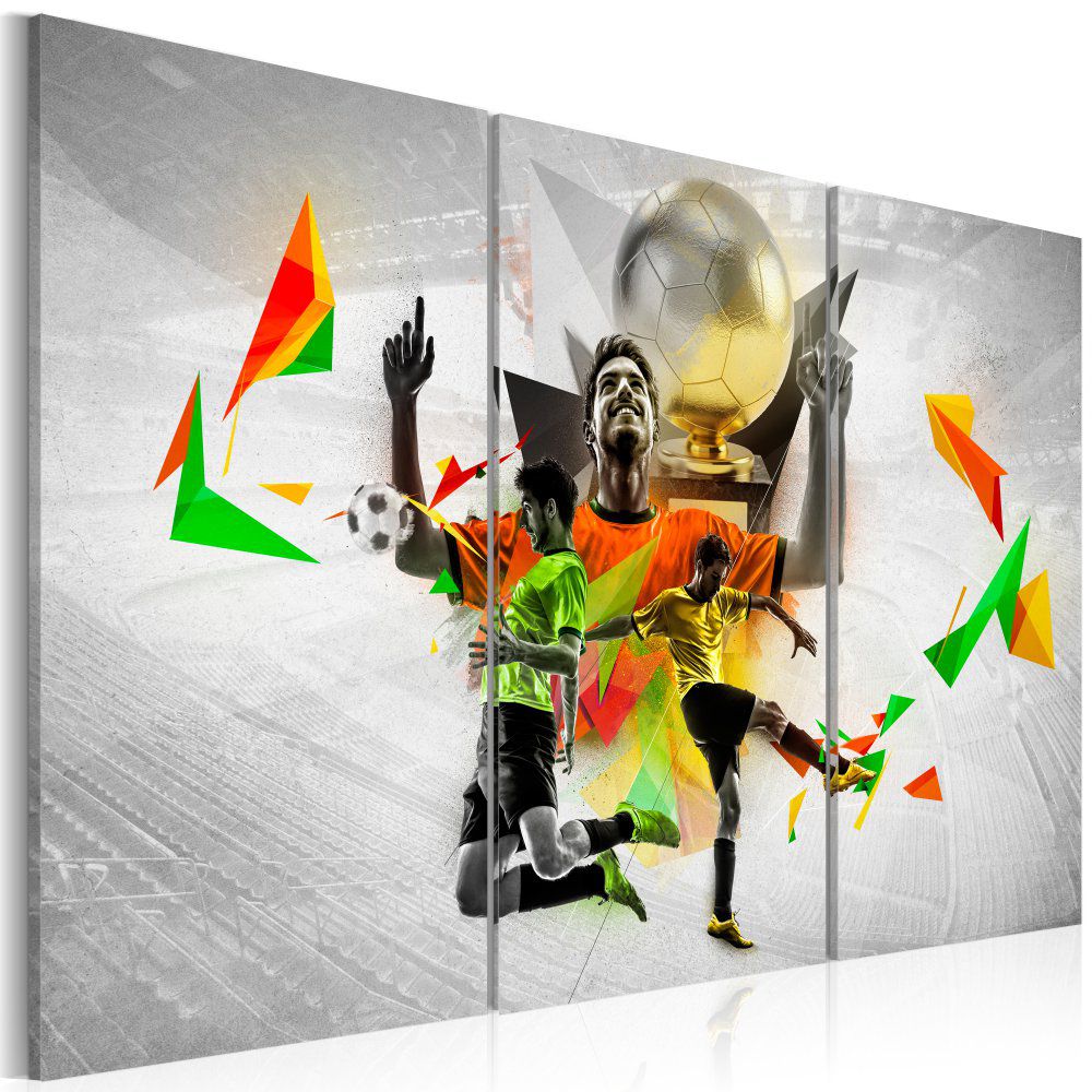 Obraz na plátně Bimago - Football dreams 60x40 cm - GLIX DECO s.r.o.
