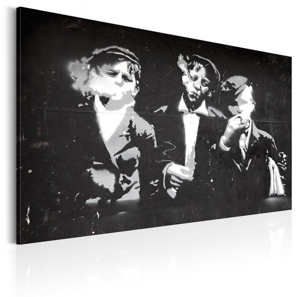 Obraz na plátně Bimago - Street Gang (Retro style) 60x40 cm - GLIX DECO s.r.o.