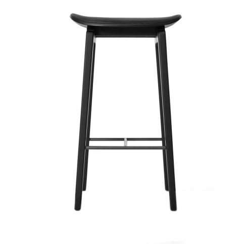 Černá barová židle NORR11 NY11, 65 x 30  cm - Bonami.cz