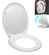 WC prkénko Glacera duroplast bílá EASY2233 - Siko - koupelny - kuchyně