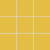 Mozaika Rako Color Two tmavě žlutá 10x10 cm mat GAA0K142.1 (bal.1,000 m2) - Siko - koupelny - kuchyně