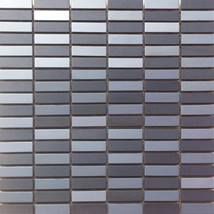 Premium Mosaic mozaika černá nerezová 29,8x30,4 cm MOS4815MIXBK - Siko - koupelny - kuchyně