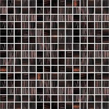 Skleněná mozaika Premium Mosaic hnědá 33x33 cm lesk MOSJ20BR (bal.1,070 m2) - Siko - koupelny - kuchyně