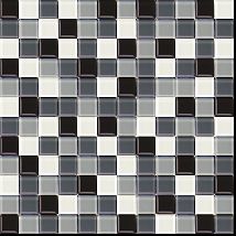 Skleněná mozaika Premium Mosaic šedá 30x30 cm lesk MOS25MIX2 (bal.1,020 m2) - Siko - koupelny - kuchyně