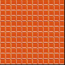 Skleněná mozaika Premium Mosaic tmavě oranžová 30x30 cm lesk MOS25DOR - Siko - koupelny - kuchyně